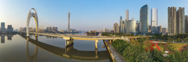 中国广州市航拍照片图片下载