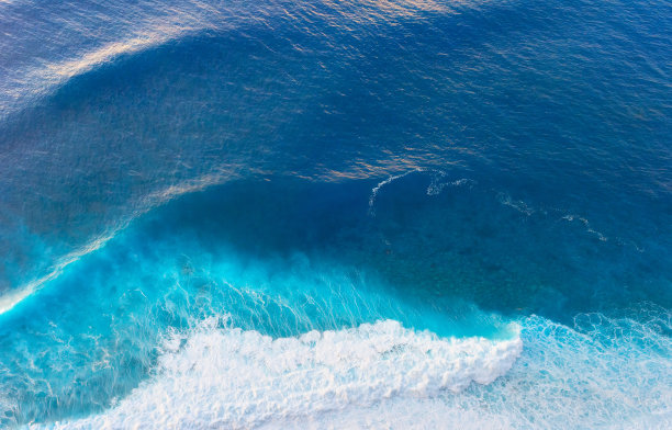 鸟瞰图海洋海洋背景图片下载