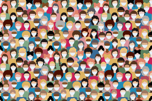 口罩矢量图素材ID：352902204