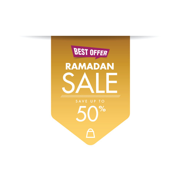 斋月销售标签存货插图图片下载