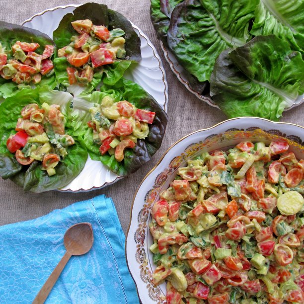 素食菜单。图片下载