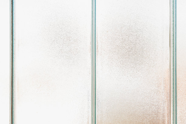 瓷砖窗户上的旧磨砂图案玻璃图片下载