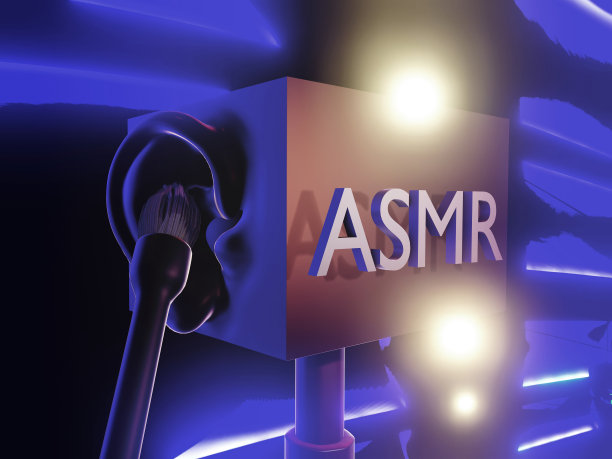 自发性知觉经络反应，3d插图图片下载