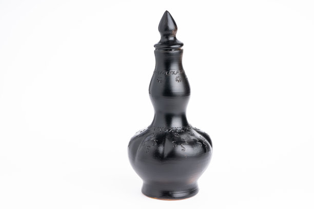 Labu Sayong孤立反对白色图片下载