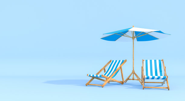 沙滩椅图片下载