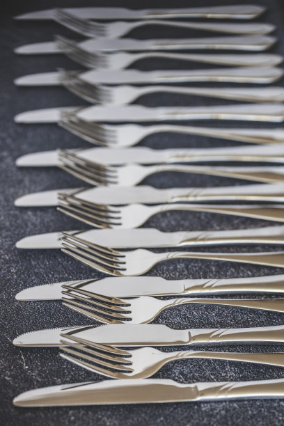 刀和叉的背景图片下载
