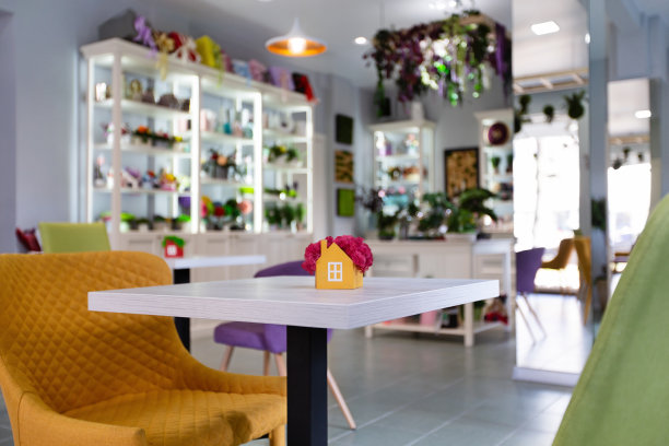 重点关注花盆中的粉苔图片下载