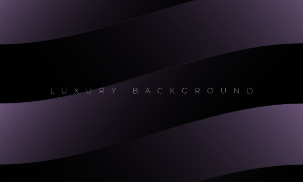 高级豪华深色背景和壁纸插图。现代黑色背景与时尚的曲线元素。丰富的抽象设计的标题，网站模板，登陆页，横幅，海报，传单图片下载