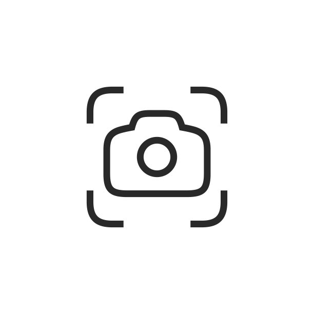 相机图标在平面风格孤立的白色背景。扫描相机字形图片下载