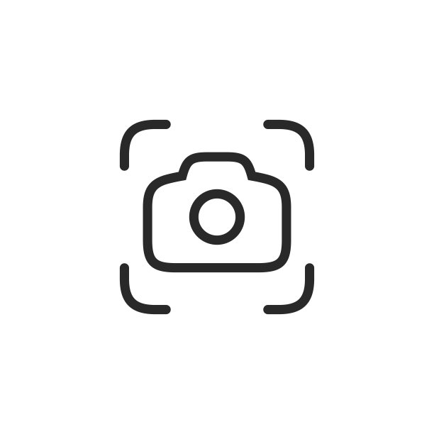 相机图标在平面风格孤立的白色背景。扫描相机字形图片下载