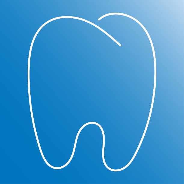 牙图标矢量。用于移动概念和网页设计的线性风格标识。牙齿符号说明。像素矢量图形-矢量图片下载