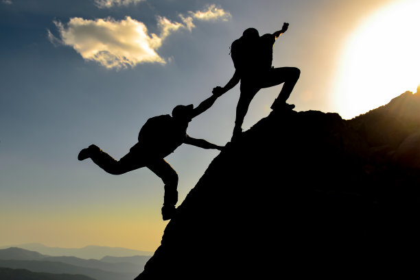 登山治疗活动与放松图片下载