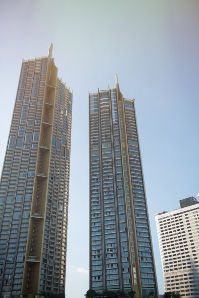 企业建筑:泰国曼谷的摩天大楼图片下载