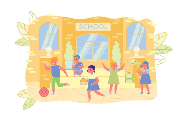 孤独的小男孩在快乐儿童的同学中。图片下载