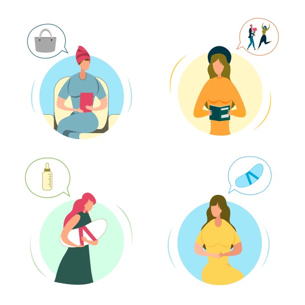 女人的性格母亲和婴儿，阅读学生。图片下载