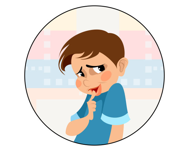 很害羞的男孩图片下载