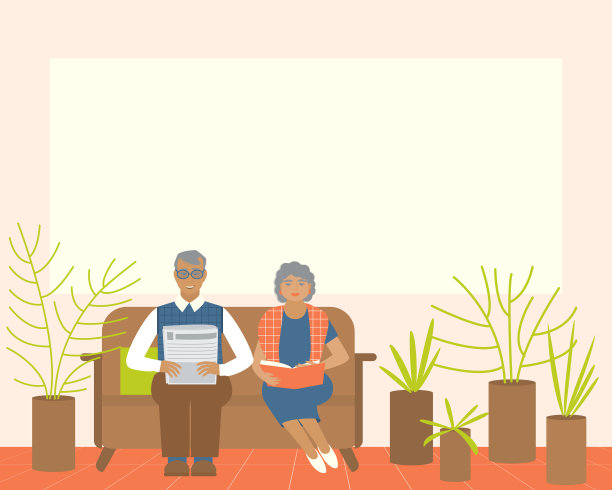 在流行病期间，隔离老年人有利于他们的健康图片下载