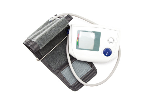 电子眼压计隔离在白色背景图片下载