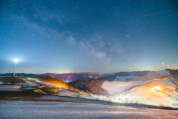 银河系的风景图片下载
