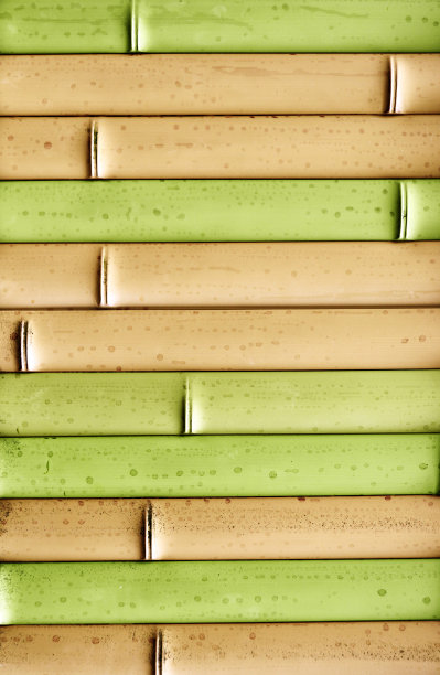 竹栅栏纹理背景图片下载