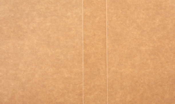 一张光滑的棕色硬纸板，全框图片下载