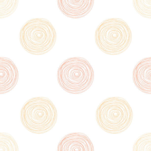 彩色圆点花纹无缝背景。图片下载