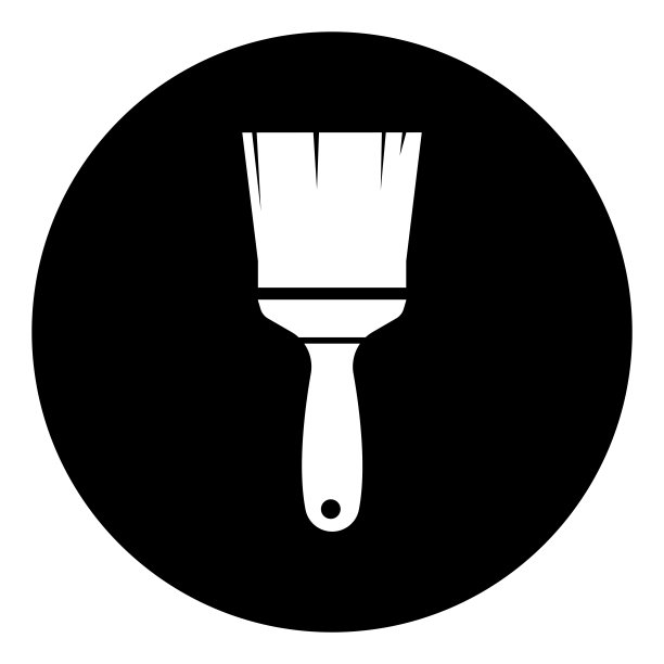 画笔图标矢量图片下载