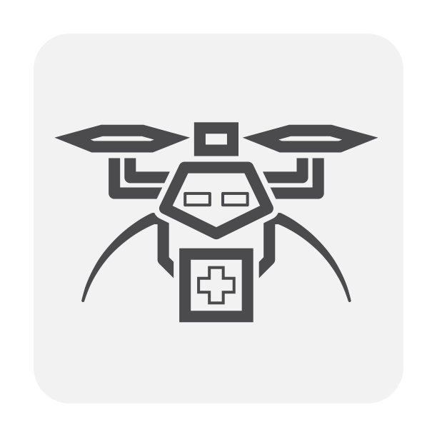 无人驾驶飞机设备图标图片下载