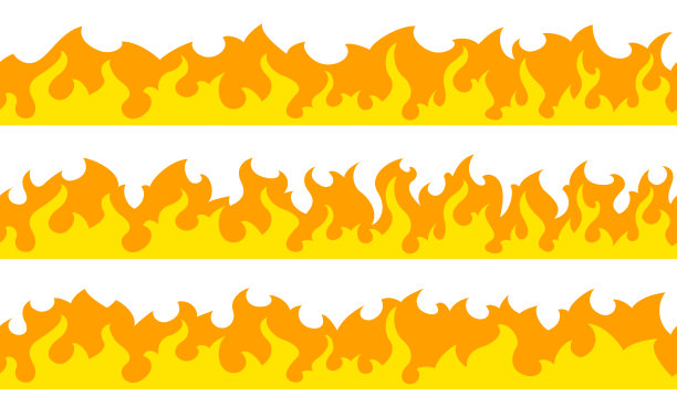 火焰框架边框图片下载