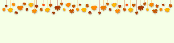 向量秋季背景图片下载