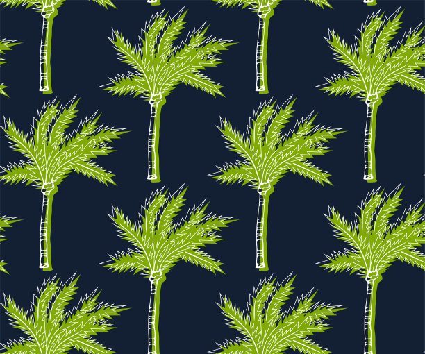 用手掌抽象无缝图案。创造性的背景与几何图形。有趣的纺织品和织物墙纸。时尚风格。五彩缤纷的亮图片下载