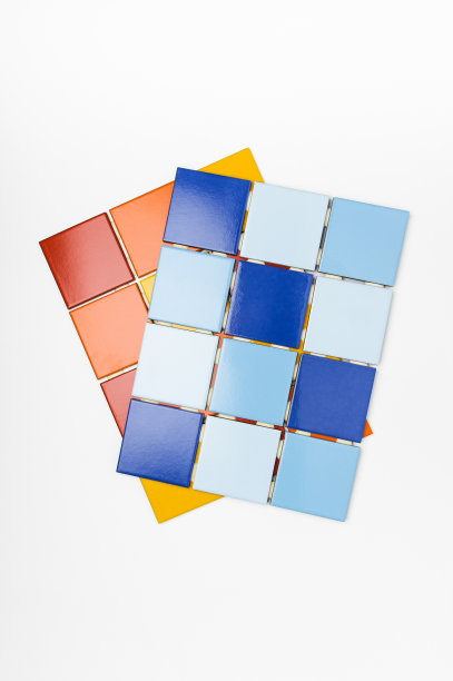 一套彩色和马赛克瓷砖样品图片下载