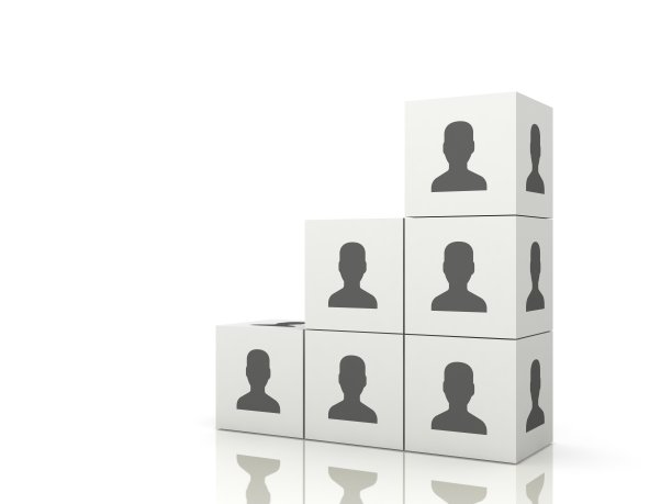 团队多维数据集协作连接企业战略组织图片下载