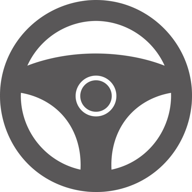 孤立矢量图的方向盘图片下载