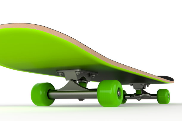 3d渲染滑板甲板孤立在白色背景库存照片图片下载