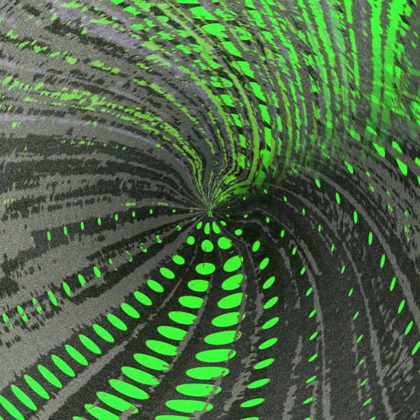 未来主义的模式和设计，生动的颜色从各种大小的点图片下载