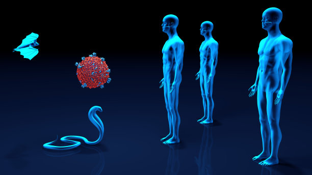 人类传播Sars-CoV-2冠状病毒的物种图片下载