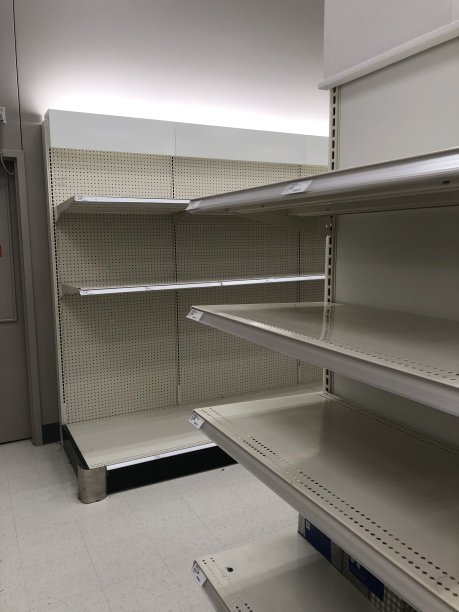 空空如也的货架图片下载