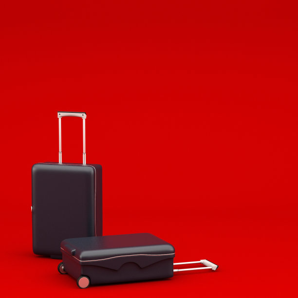 复制行李空间的背景，3d插图，3d渲染图片下载