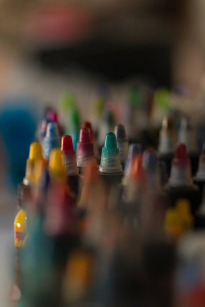 纹身用彩色墨水图片下载