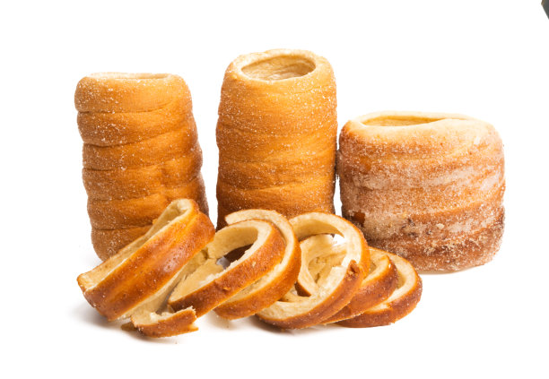 捷克特尔尼克包子孤立图片下载