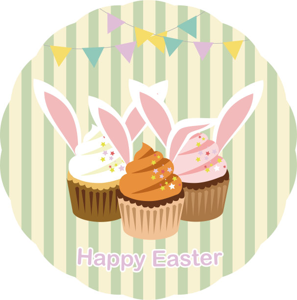 这是复活节庆祝活动的插图。图片下载