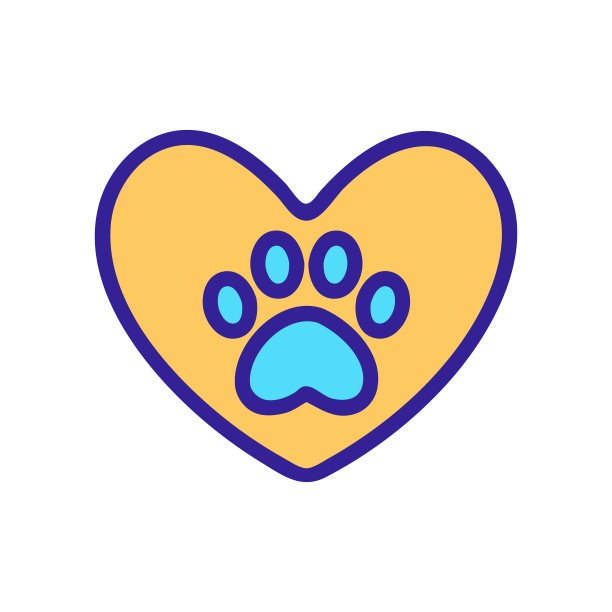 诊所为动物图标矢量。孤立轮廓符号插图图片下载