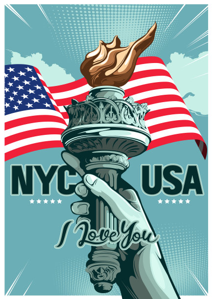 自由女神像的手图片下载