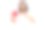 年轻美丽的中国女人喝着咖啡在孤立的白色背景非常幸福的手指和手指图片下载