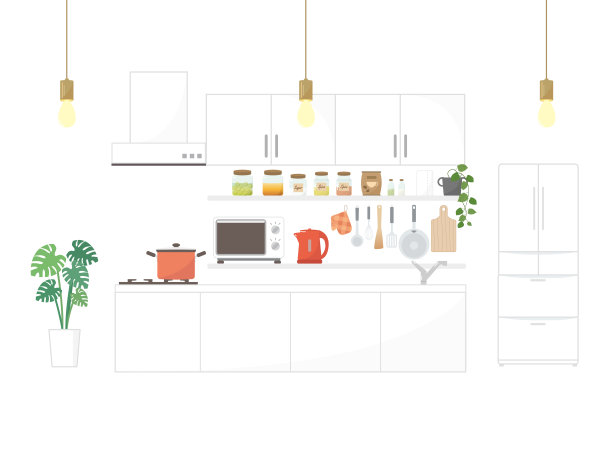 厨房的房间图片下载