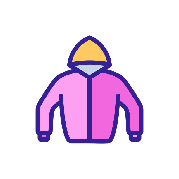 毛衣图标矢量。孤立轮廓符号插图图片下载