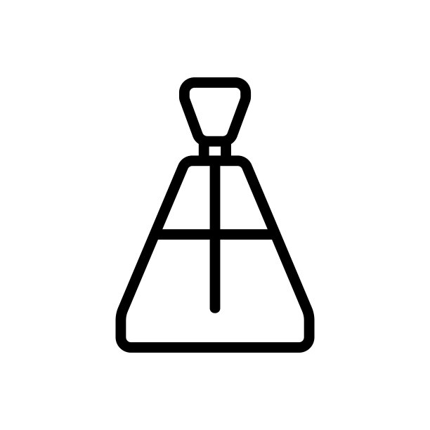 现代香水图标向量。孤立轮廓符号插图图片下载