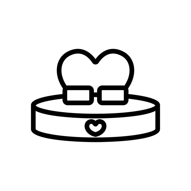 一个舒适的床图标向量。孤立轮廓符号插图图片下载