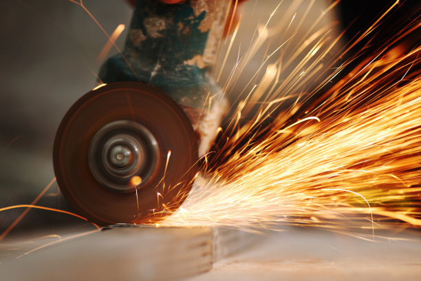 金属锯火花图片下载